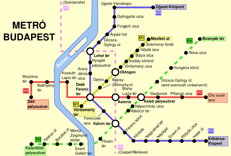 budapest térkép metróvonal Merre megy az ötös metró? És a hatos? Ja és a hármas  budapest térkép metróvonal